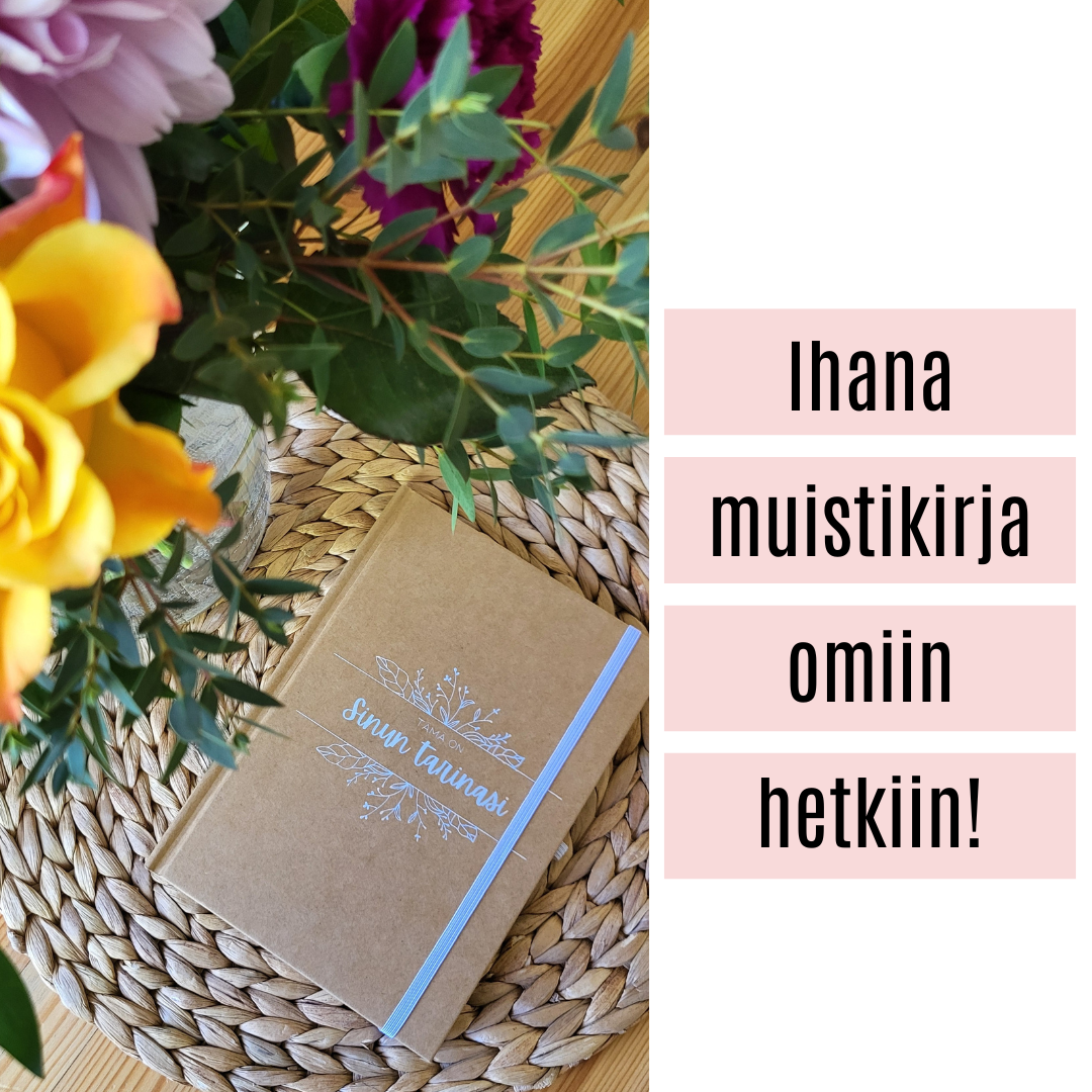 Sinun tarinasi - muistikirja