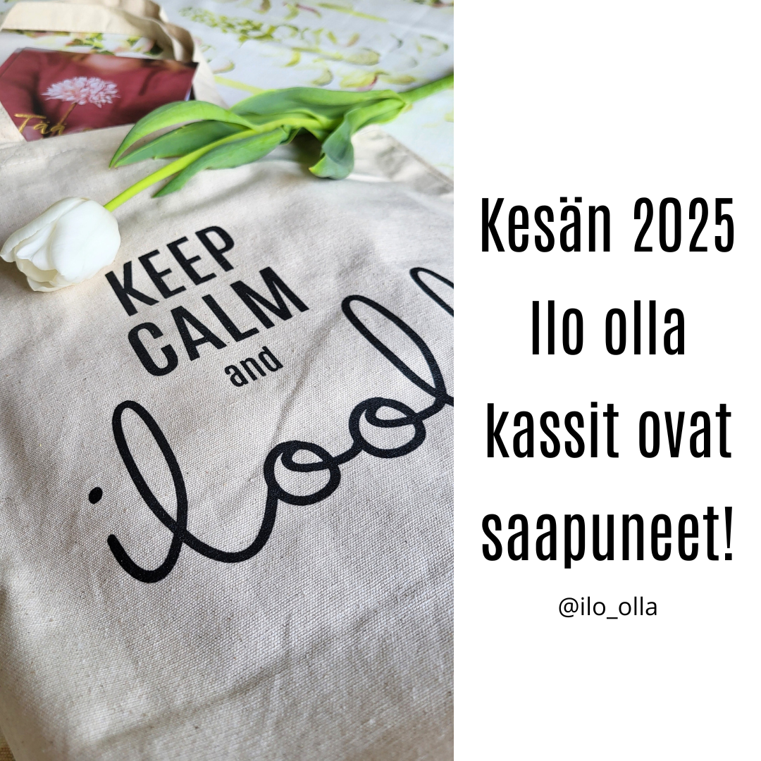 Ilo olla - kangaskassi