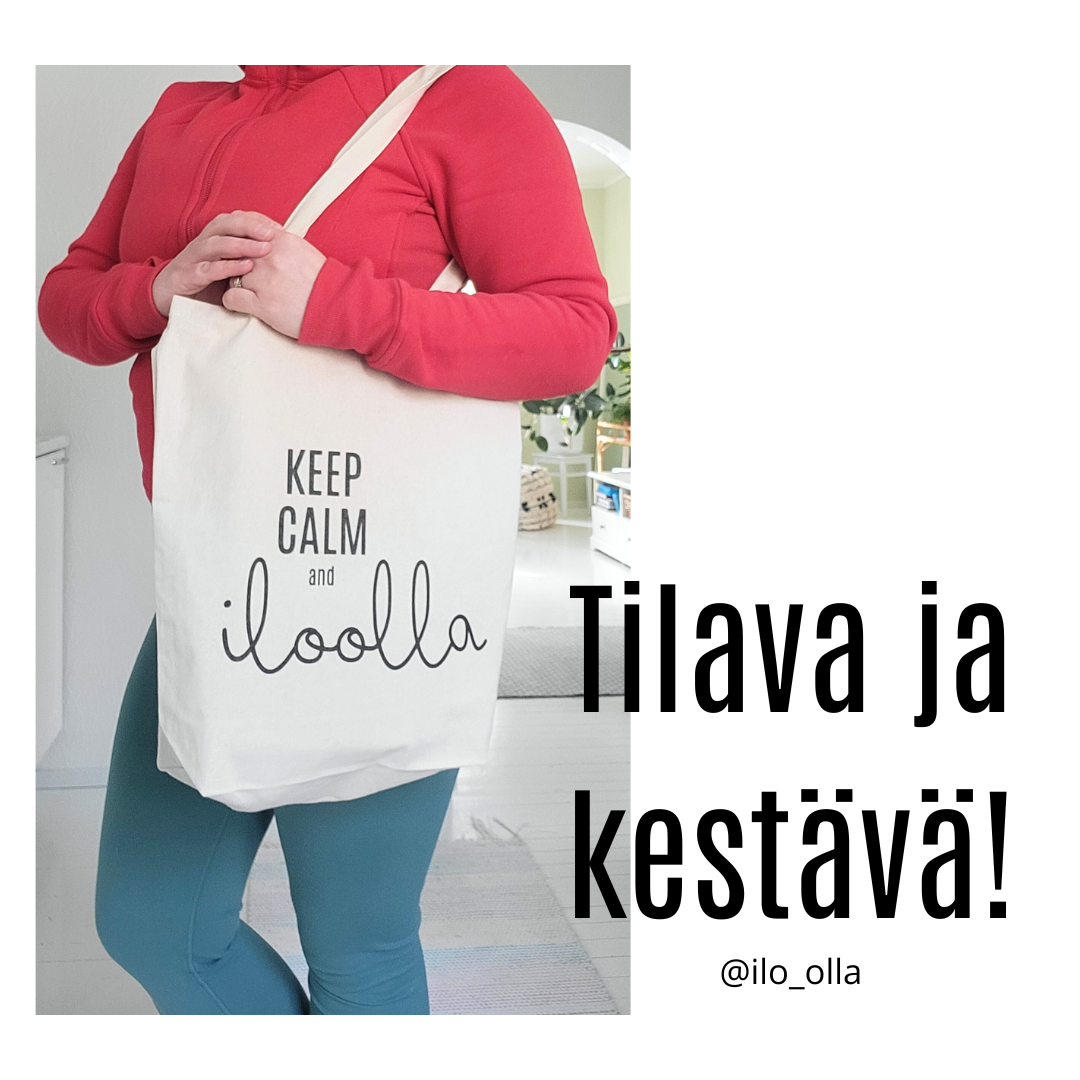 Ilo olla - kangaskassi