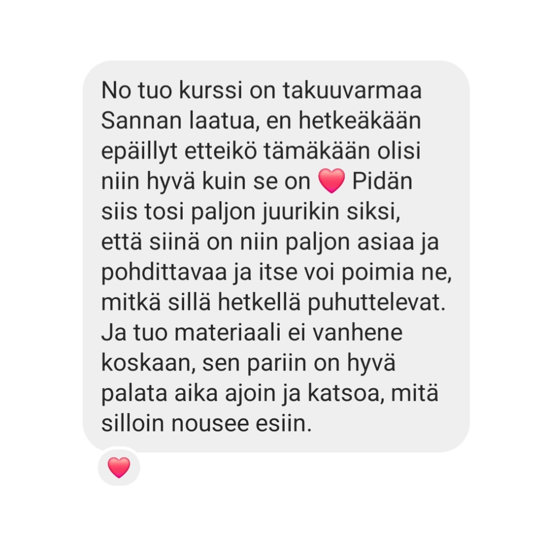 Voimaa Kirjoittamisesta verkkokurssi + LAHJA