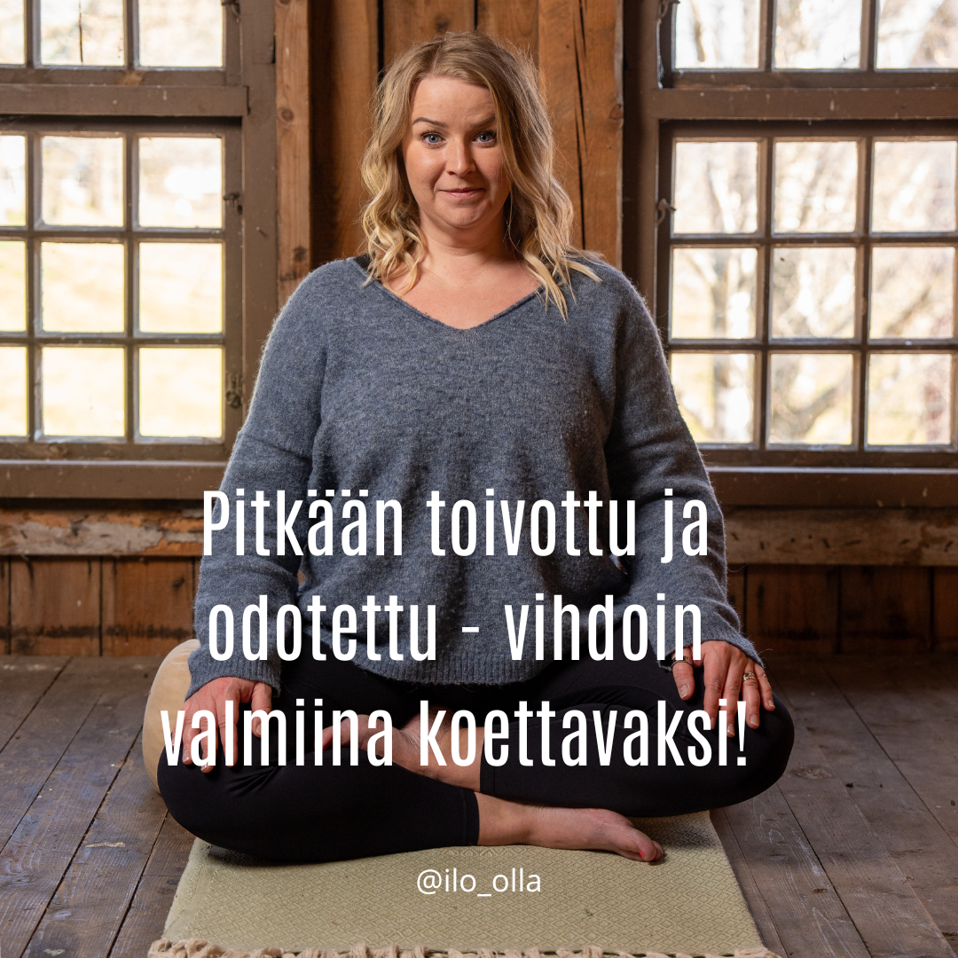Voimaa ja valoa ilolla - verkkokurssi