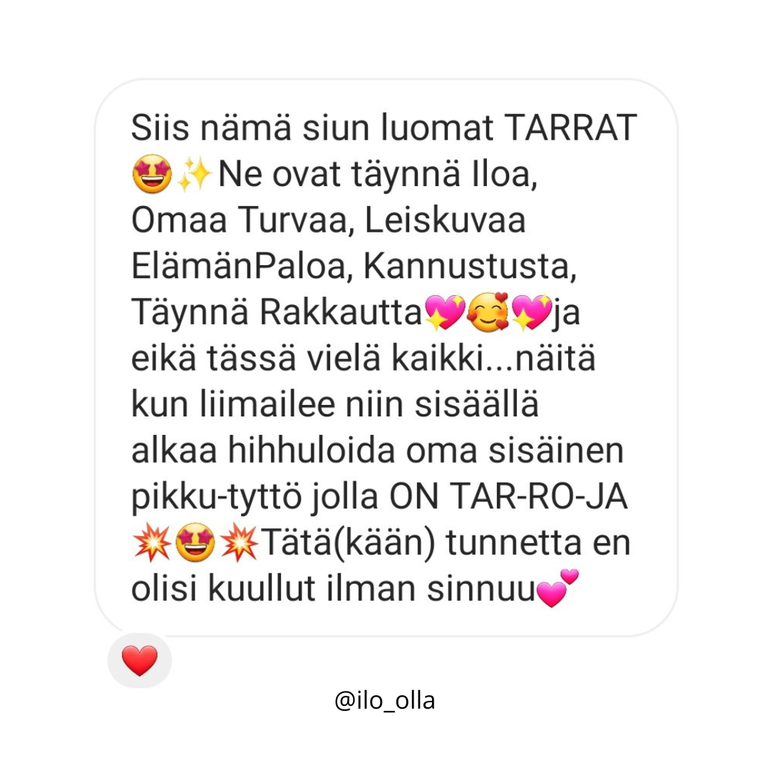 Ilo olla-voimatarrat