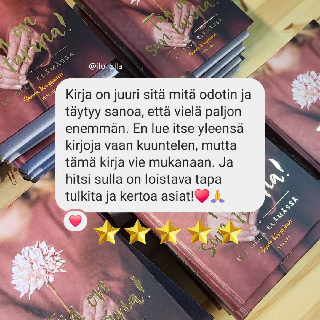 Tää on sun tarina - kirja