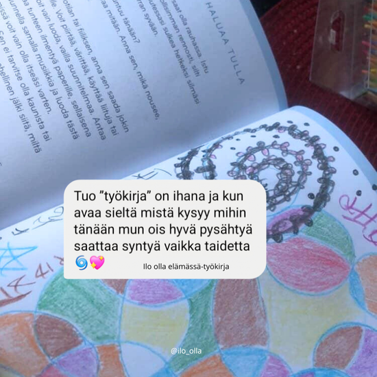 Ilo olla elämässä - työkirja