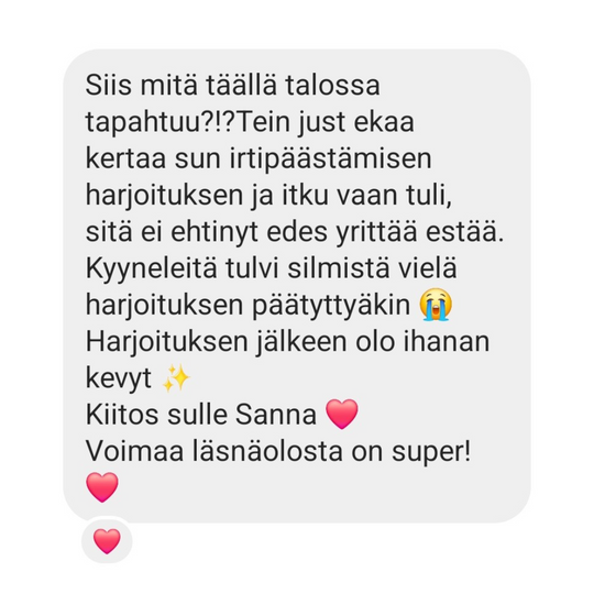 Voimaa Läsnäolosta verkkokurssi