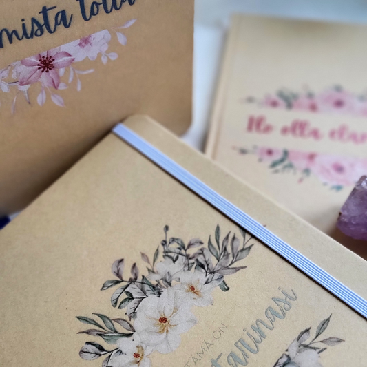 Muistikirjasetti: Unelmat, Ilo, Tarina