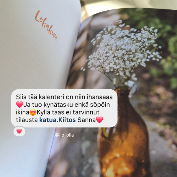 Ilo olla elämässä 2027 - kalenteri