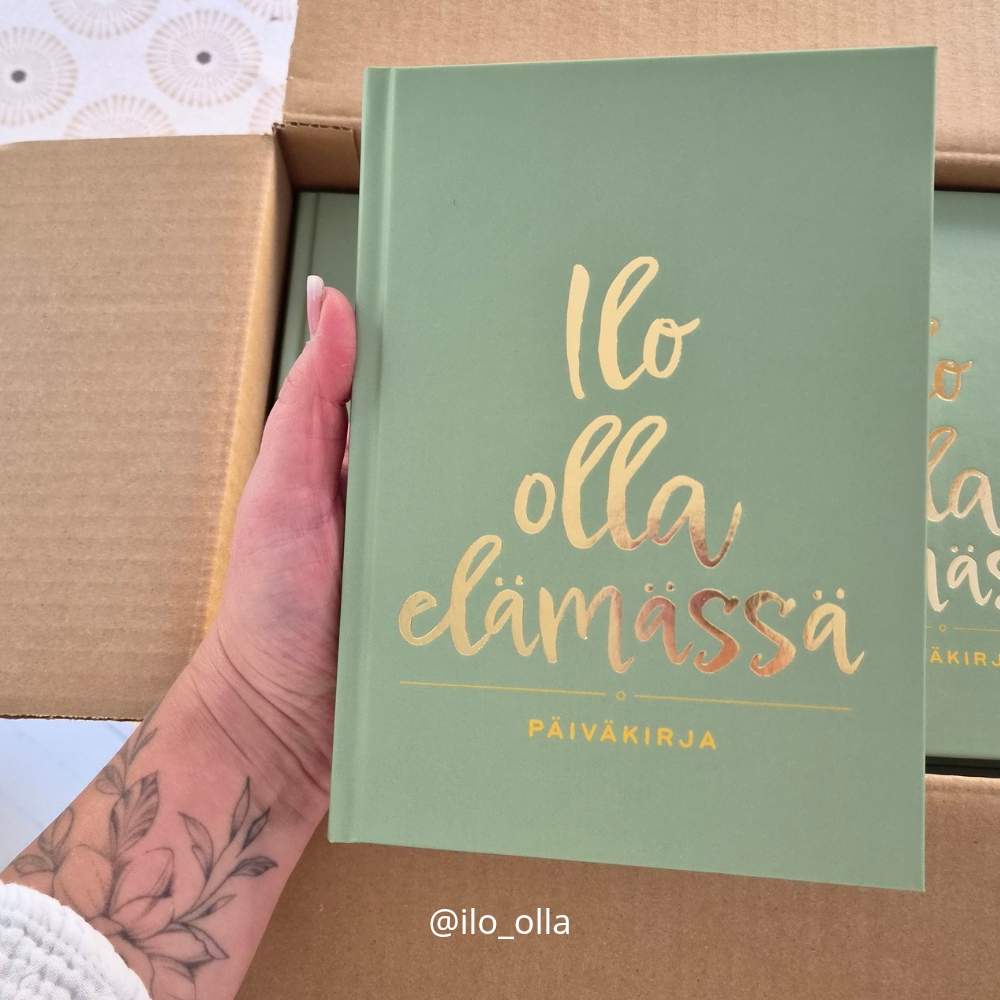 Ilo olla elämässä -päiväkirja