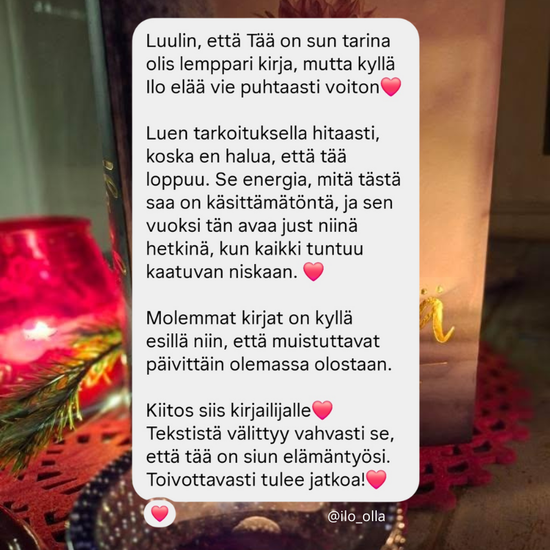 Ilo elää - voima, jota kaipasit