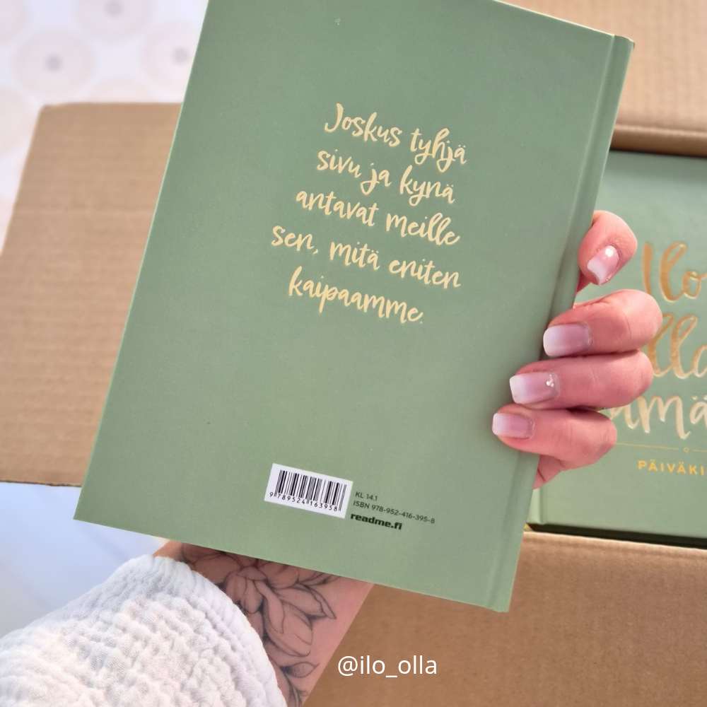 Ilo olla elämässä -päiväkirja